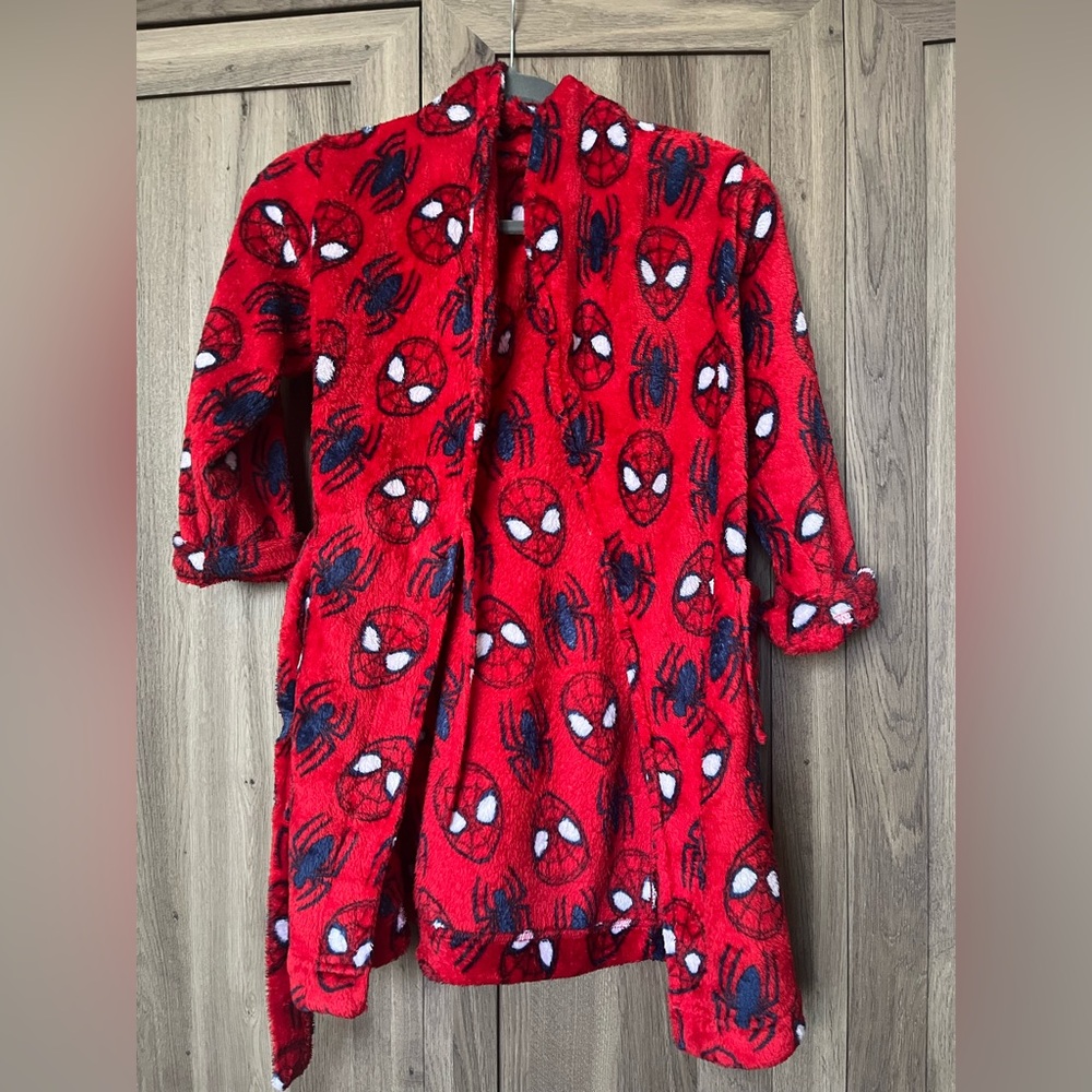 Red Spider-Man boy’s Robe